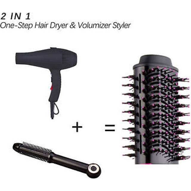 Blow dry brush multifunction negative ion static reduction ceramic even heat st