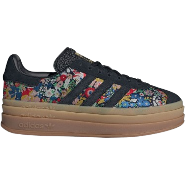 ★adidas x LIBERTY LONDON★コラボ★W GAZELLE BOLD★追跡可 Adidas Gazelle Bold x Liberty London W - Core Black/Supplier