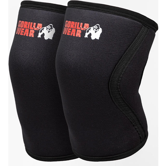 7 MM Knee Sleeves, Black