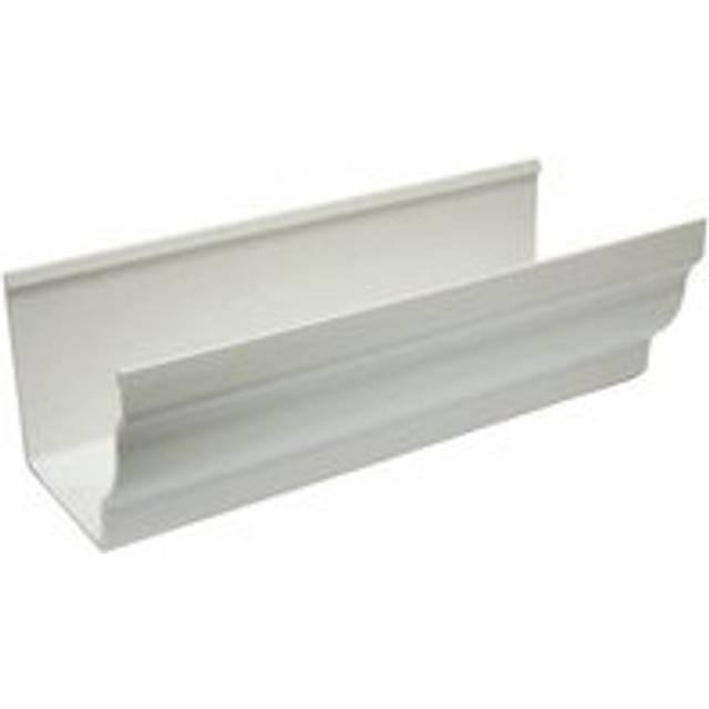 FloPlast Ogee Gutter - 110mm x 80mm x 4mtr White