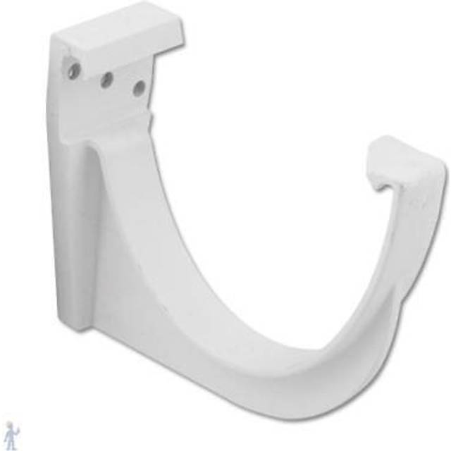 FloPlast Deepflow/ Hi-Cap Gutter Fascia Bracket - 115mm x 75mm White
