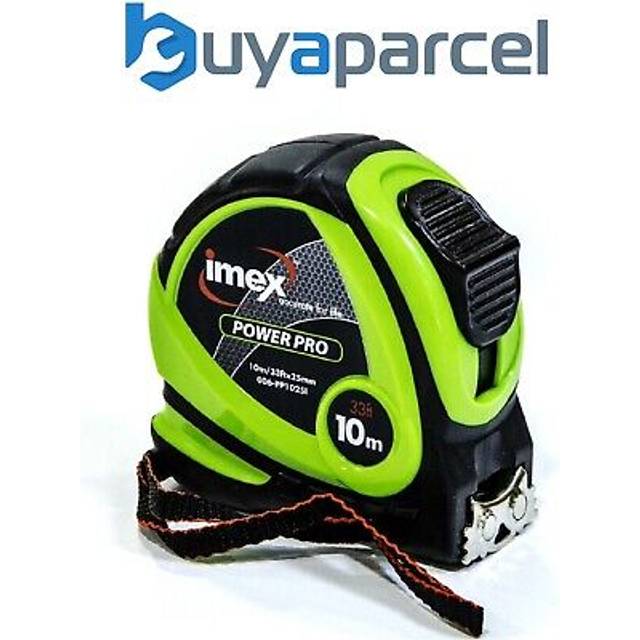 10M Tape Measure 25mm Double Sided Blade 006-PP1025 - Imex