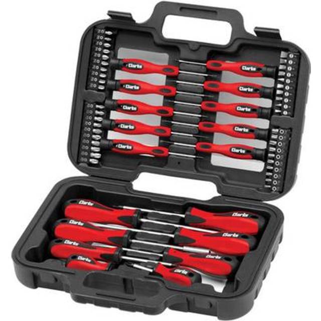 Clarke Clarke CHT924 58 Piece Screwdriver & Bit Set