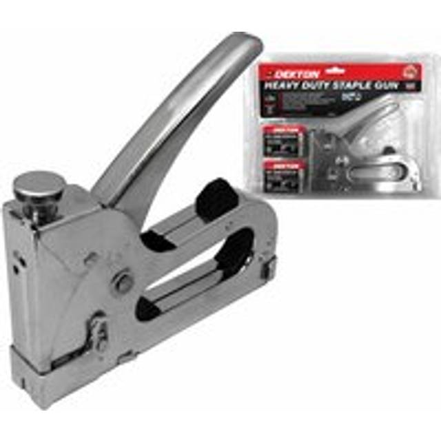 Staple Gun Heavy Duty Tacker with 800 Staples Upholstery Stapler - Dekton