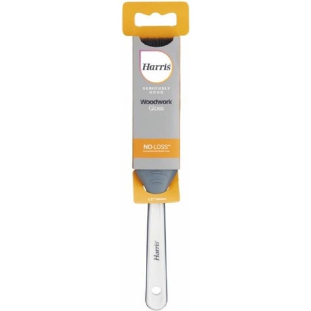 (50mm, White/Black) Harris Seriously Good Woodwork Gloss Paint Brush