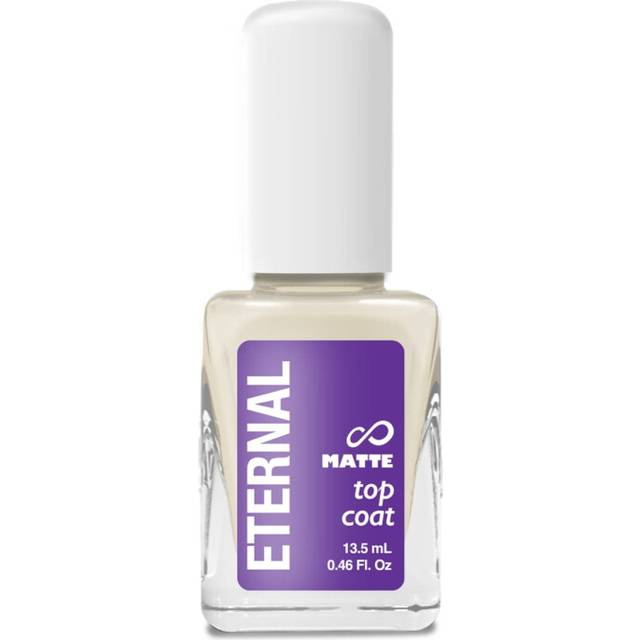 Eternal Matte Top Coat Nail Polish  135 mL Long Lasting Matte Finish Top Coat for Nails with Quick Dry Formula and No UV Lamp