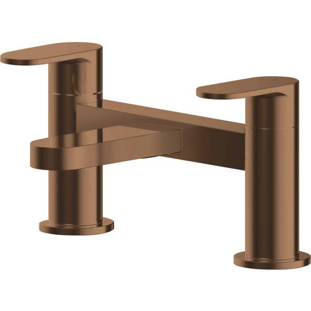 Current Round Deck Mounted Bath Filler Tap - Brushed Bronze - Balterley