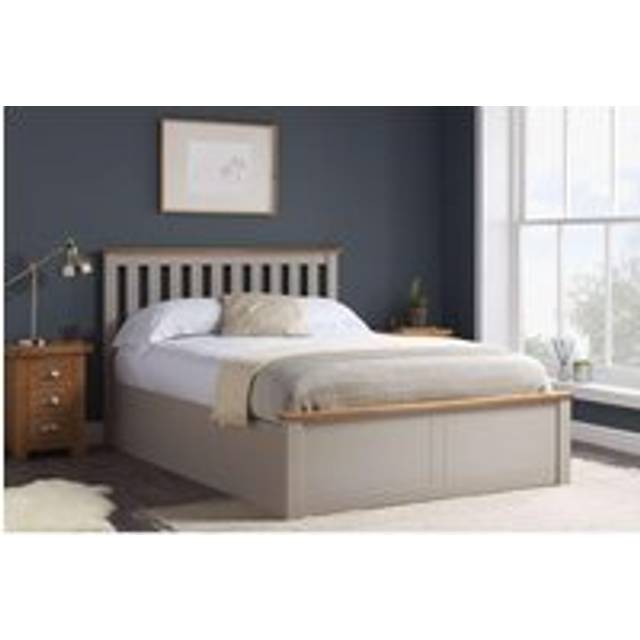 Phoenix King Size Grey Ottoman Bed