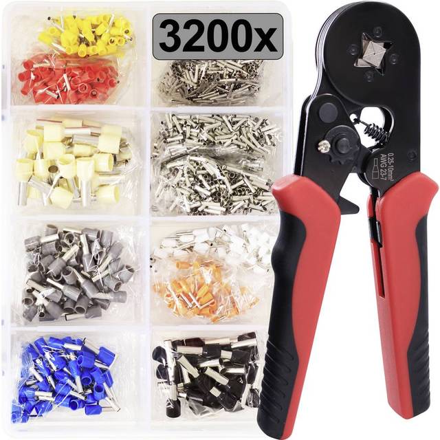 TRU COMPONENTS TC-13377608 Ändhylsa sortiment 1 set