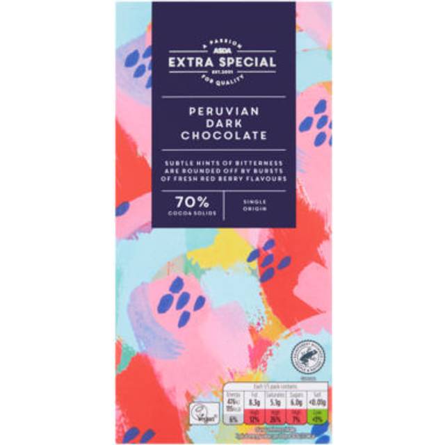 ASDA Extra Special Peruvian Dark Chocolate