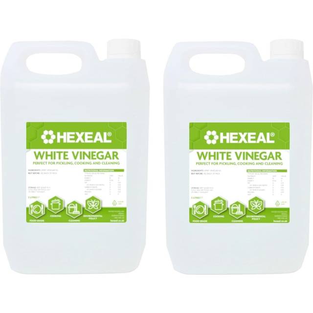Hexeal WHITE VINEGAR | 10L | Food Grade Suitable for Cleaning, Baking, Cooking and Pickling