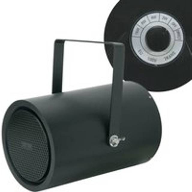 100V 8OHM 25W OUTDOOR SOUND PROJECTOR SPEAKER BLACK PA BACKGROUND