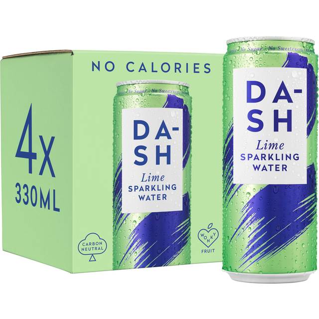 DASH Lime 4x330ml