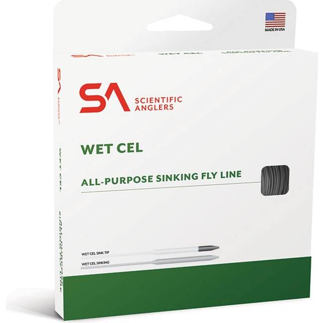 Scientific Anglers Wet Cel Sink 6 Weight Forward Fly Line - #8 - Black