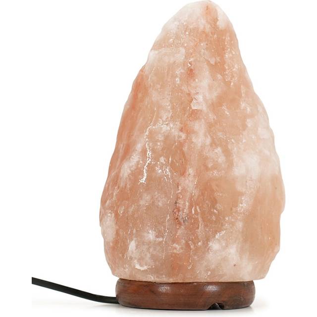 ValueLights Himalayan Natural Salt Pink LED Table Lamp - 21 x 9 x 9cm