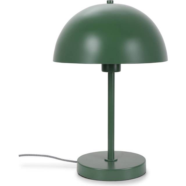 ValueLights Stassi Forest Green Mushroom Dome Metal Table Lamp Light
