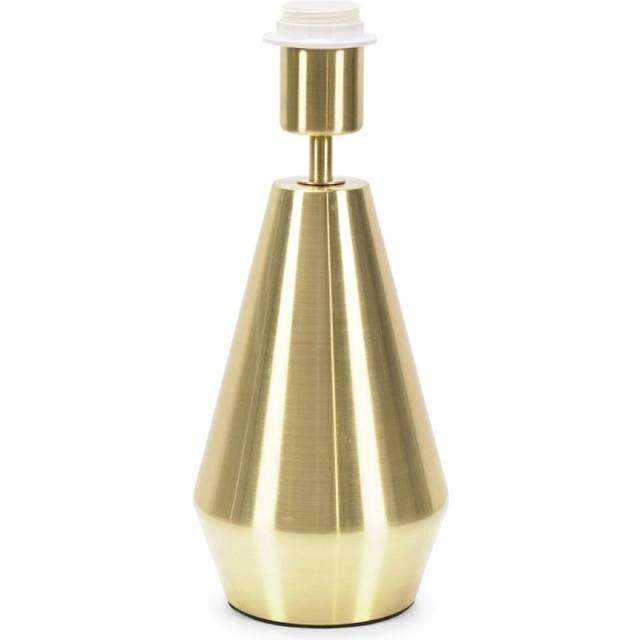 ValueLights Jax Antique Brass Metal Dimmable Touch Table Lamp Base