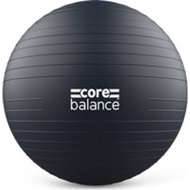 Core Balance Black Gym Ball (85Cm) - One Colour