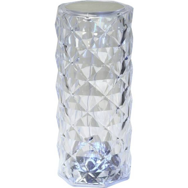 ValueLights Rose RGB Remote Control LED Crystal Style Touch Night Lamp