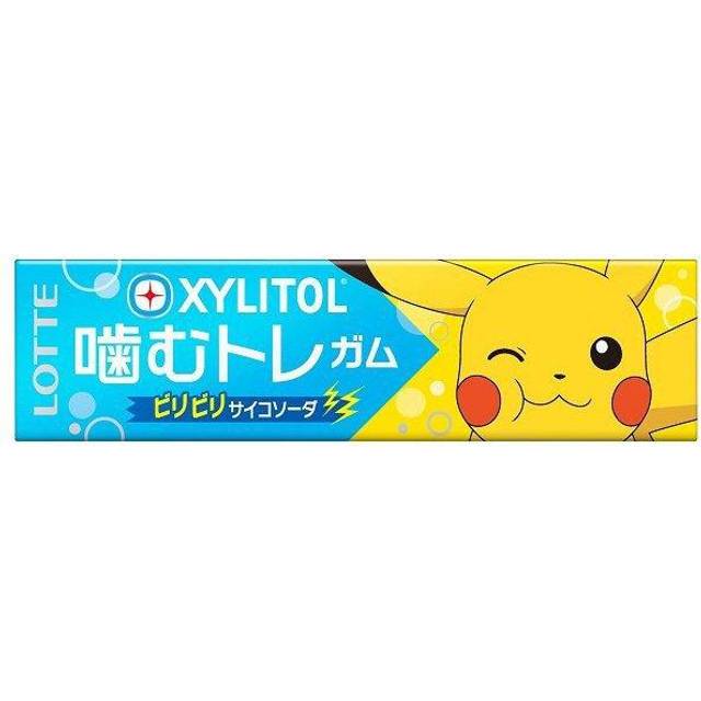 LOTTE Xylitol Gum Chewing Tre Biribiri Psycho Soda 9 piecesCharacteristicsChewy chewing gum with xy CharacteristicsChewy chewing gum with xylitol. 1