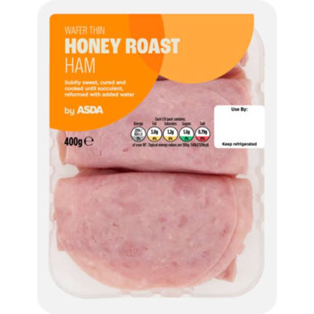 ASDA Wafer Thin Honey Roast Ham 400g
