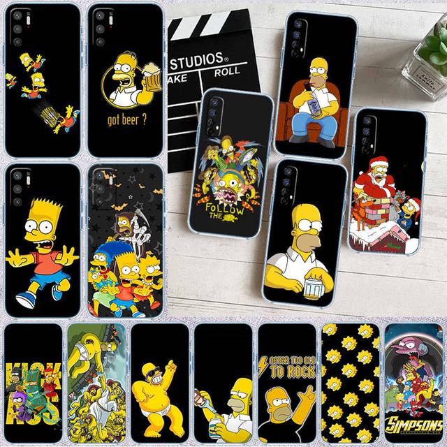 ED47 Simpsons Phone Case for Motorola Edge 20 30 S30 40 50 Fusion Lite Plus Pro Neo Ultra One Power Action Macro Hyper Vision Zoom Moto One Fusion harlekin