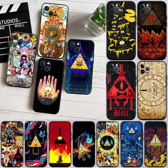 ED21 Gravity Falls Phone Case for Samsung Note 20 10 Plus Ultra Lite A51 A52 A53 A71 A72 A73 A82 M20 M30 M21 M31 M51 A11 A30S A20S A50S A70 Samsung A51 iris färg