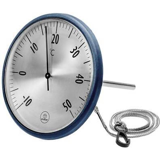 FIAP DialSwim ACTIVE Pooltermometer Rostfritt stål, Blå (eloxerad)
