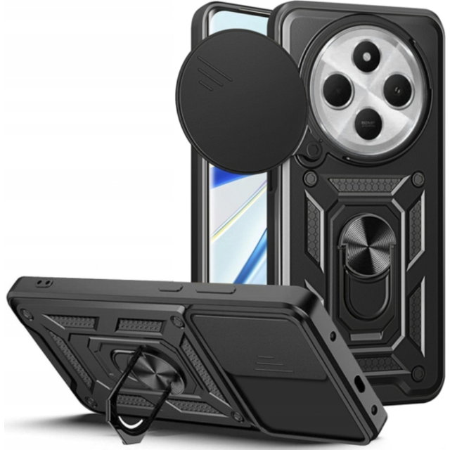 Xiaomi Redmi 14C Tech-Protect CamShield Pro Skal - Svart