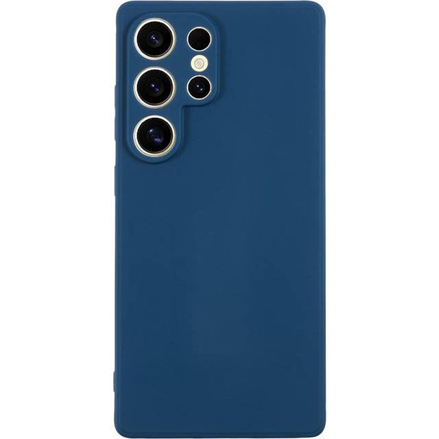 EIDERWOOD Samsung Galaxy S25 Ultra Flexibelt Plast Shockproof Cover - Mörkblå
