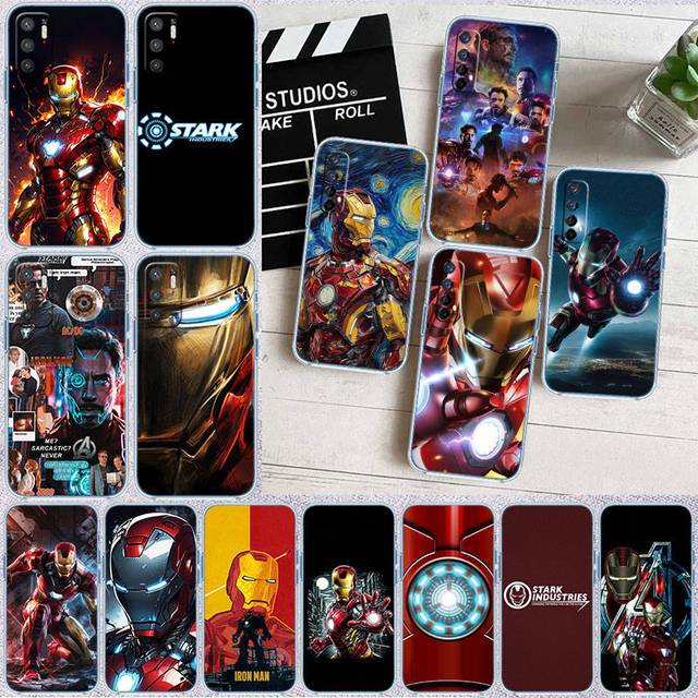II9 Iron Man Phone Case for Motorola Edge 20 30 S30 40 50 Fusion Lite Plus Pro Neo Ultra One Power Action Macro Hyper Vision Zoom Moto One Power iris färg