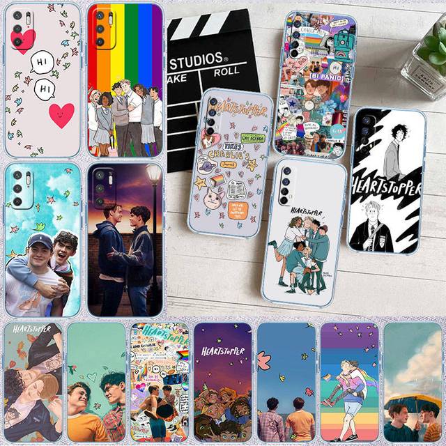 ED23 Heartstopper Phone Case for Motorola Edge 20 30 S30 40 50 Fusion Lite Plus Pro Neo Ultra One Power Action Macro Hyper Vision Zoom Moto One oliv