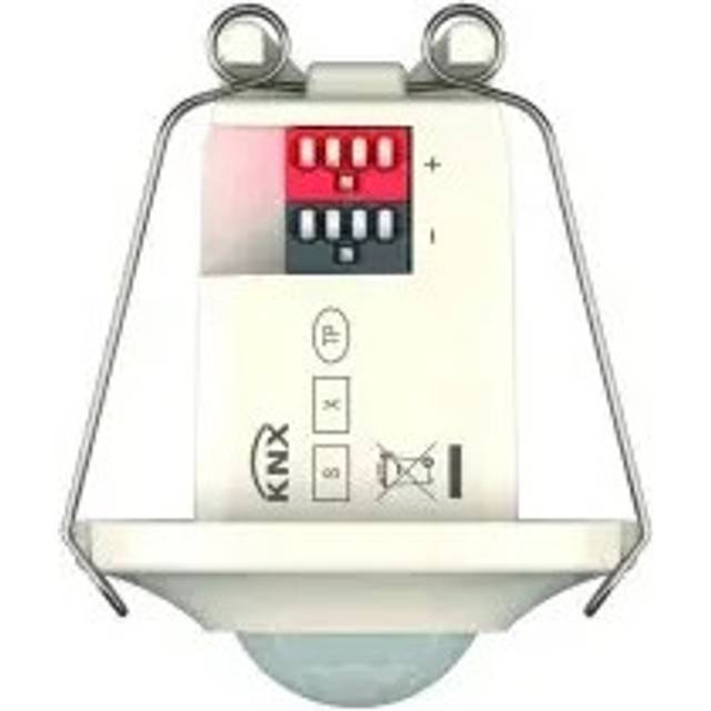 PiccolaP360KNXDEWH - Movement sensor for bus system 0...360° - KNX mini presence detector ceiling mounting DE, PiccolaP360KNXDEWH