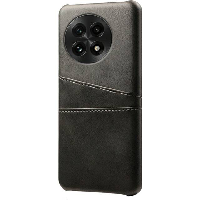 EIDERWOOD OnePlus 13 Konstläder Skal m. Inbyggd Korthållare - Svart