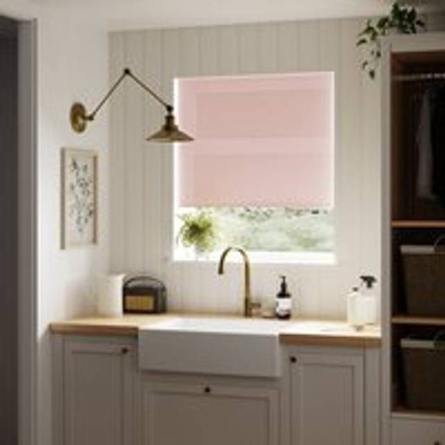 Sheer Roller Blind - Blush