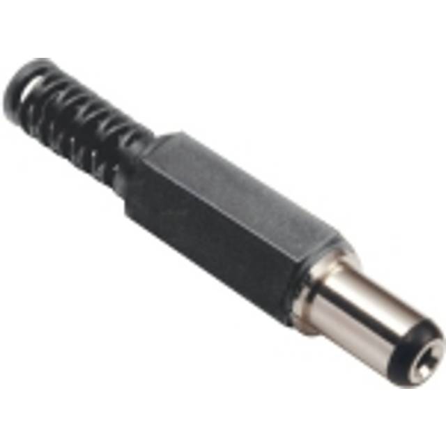 TRU COMPONENTS DC-anslutning Kontakt hane rak 5.5 mm 2.5 mm 1 st