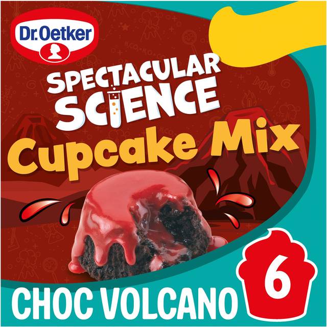 Dr. Oetker Spectacular Science Chocolate Volcano Kit - Brown
