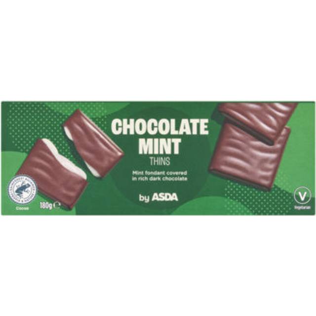 ASDA Chocolate Mint Thins 180g