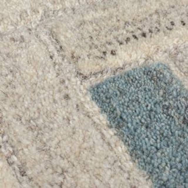 Russo Wool Geometric Modern Runner - Russo Multicoloured