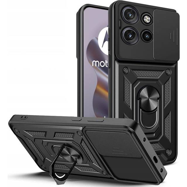 Tech-Protect Motorola Edge 50 Neo Mobilskal Camshield Pro - Svart
