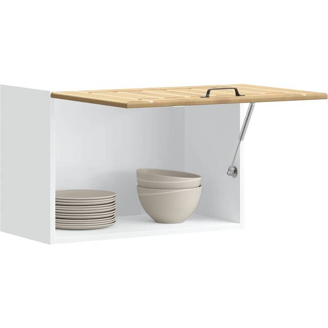 vidaXL Kitchen Wall Cabinet Lucca Artisan Oak Engineered Wood - Brown