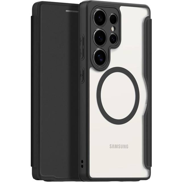 Dux Ducis Galaxy S25 Ultra PlÃ¥nboksfodral MagSafe Skin X Pro - Svart