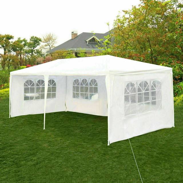 3 m x 6 m Garden Gazebo Party Canopy Tent Waterproof