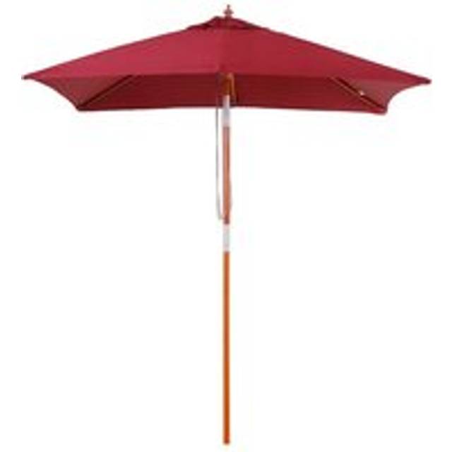 Outsunny 2M X 1.5M Garden Parasol Umbrella With Tilting Sunshade Canopy