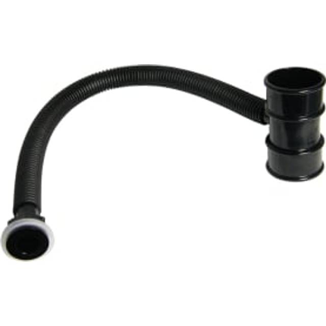 FloPlast 50mm Black MiniFlo Round Downpipe Water Butt Rain Diverter
