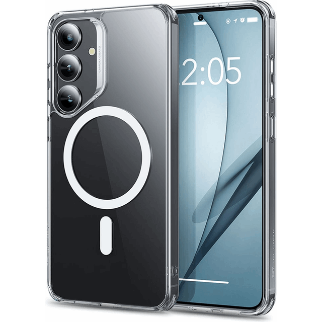 ESR Galaxy S25 Plus Mobilskal Magsafe Classic Hybrid Halolock - Svart/Clear