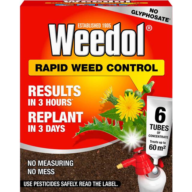 Weedol Rapid Weed Control 6 x 23ml