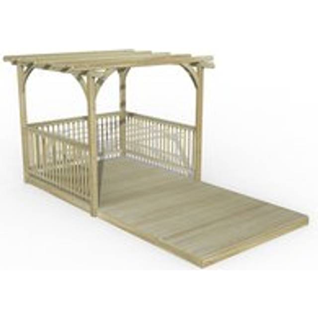 8' x 16' Forest Pergola Deck Kit No. 9 (2.4m x 4.8m)