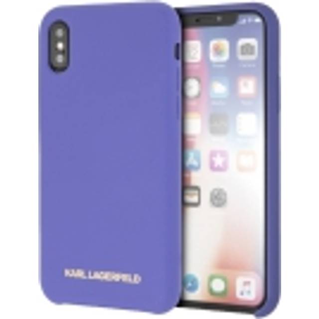 Karl Lagerfeld Klhcpxslvog Iphone X/Xs Hardcase Fioletowy/Violet Silicone
