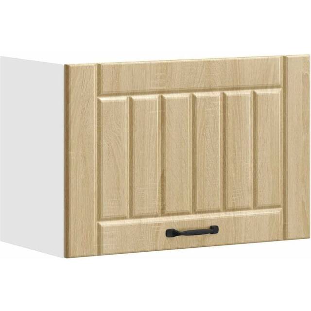 vidaXL Kitchen Wall Cabinet Lucca Sonoma Oak Engineered Wood - Brown